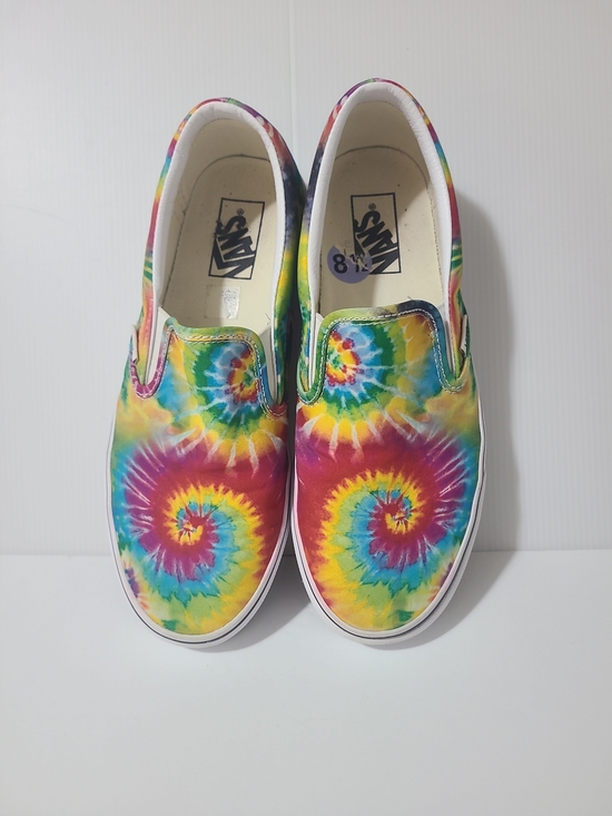 Vans Other - Vans Mens 8.5  Womens Size 10 Tie-Dye Slip-On Sneakers - Multicolor Slip-on